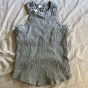 Fabletics high neck ribbed tank